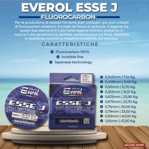 everol esse j fluorocarbon Everol Esse J - Fluorocarbon