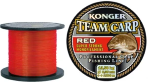 Konger - filo in nylon siliconato rosso